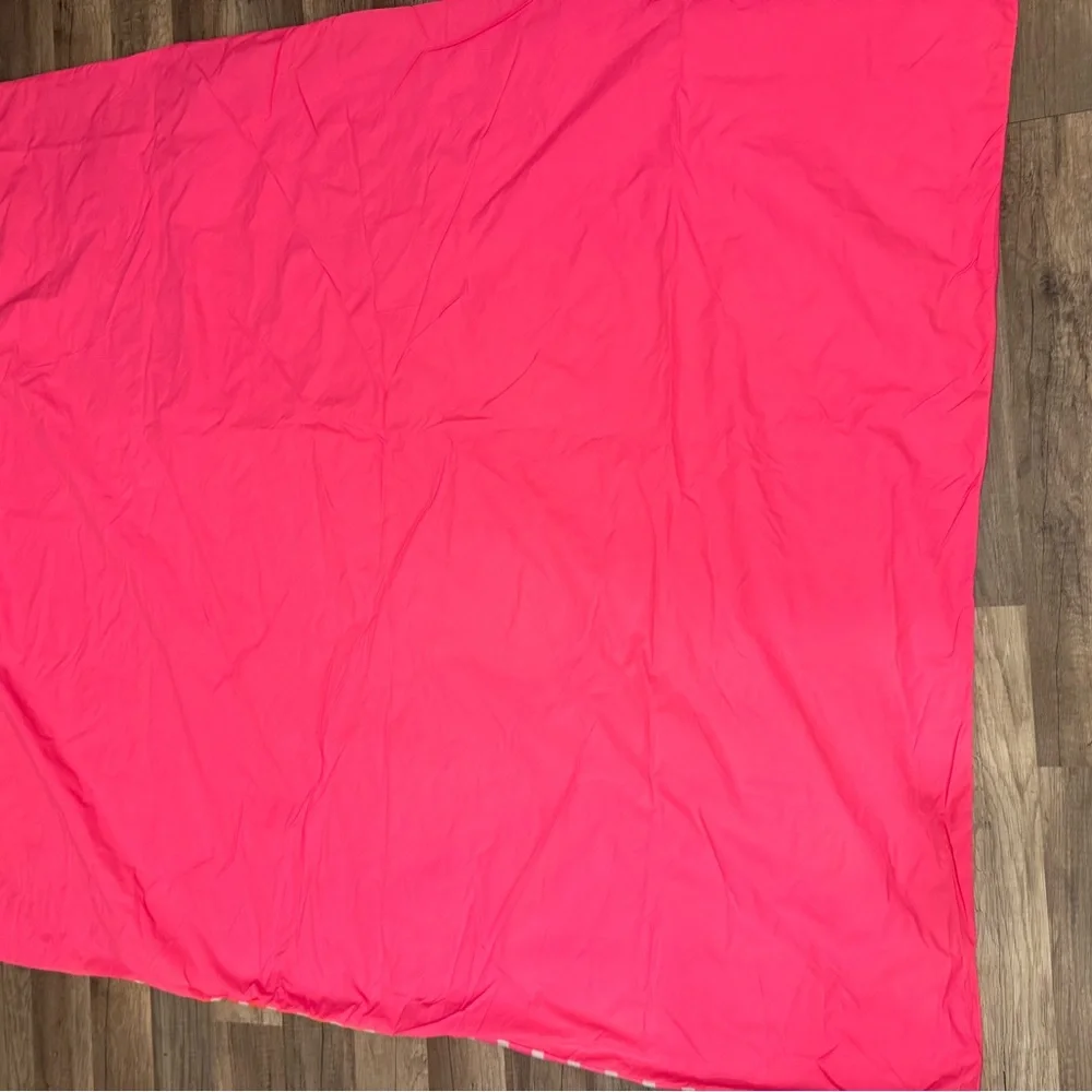 Victoria's Secret Pink, Yellow and Orange Striped Beach Blanket